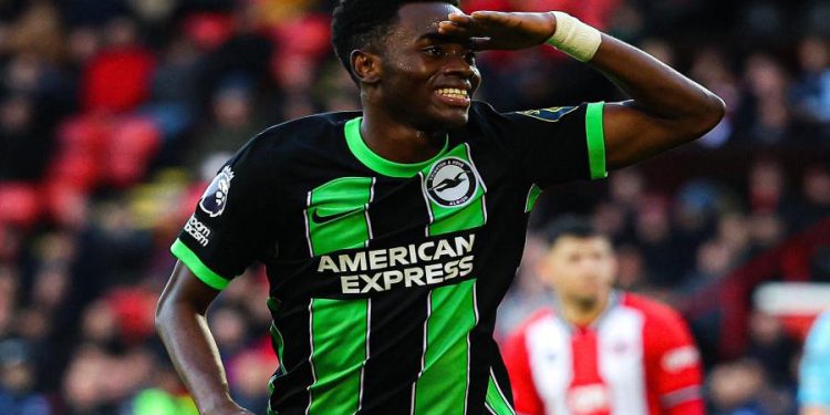 Simon Adingra s’offre un doublé avec Brighton