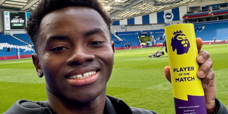 Simon Adingra désigné homme du match ce weekend