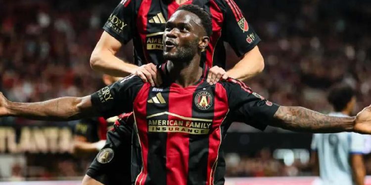 Emmanuel Lath marque l’histoire dès son premier match avec Atlanta Utd
