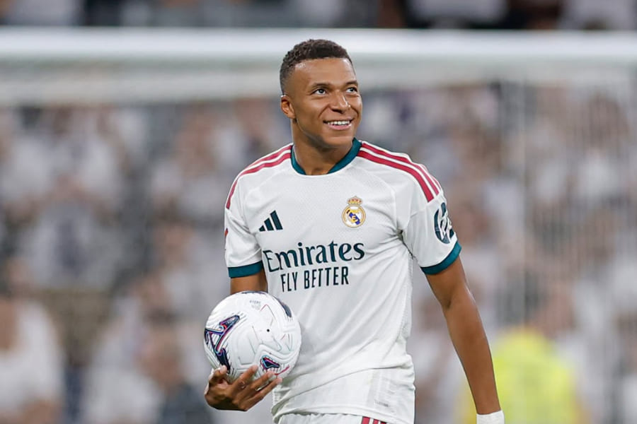 Kylian Mbappé. Site officiel du Real Madrid