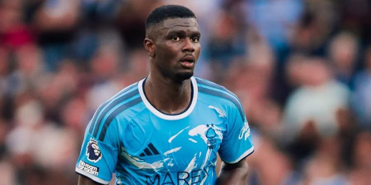 Ousmane Diomandé. Site officiel de Nottingham Forest