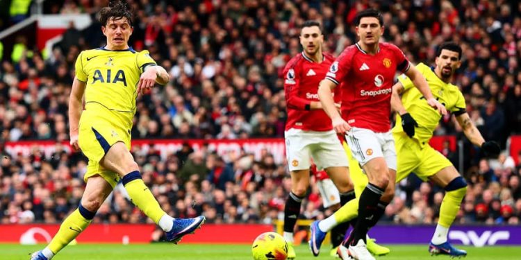 Manchester United vs Tottenham le 7 février 2026. Site officiel des Spurs